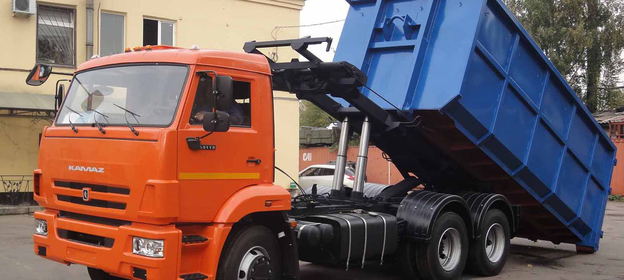 Вывоз мусора в Крёкшино